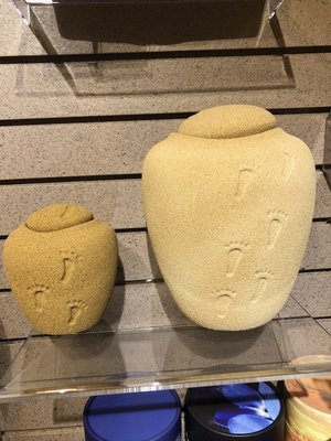 Footprints Sand Adult Urn 